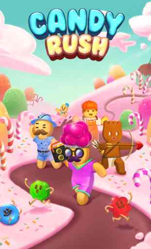 Candy Rush : Sweet Blast Puzzle Games 1