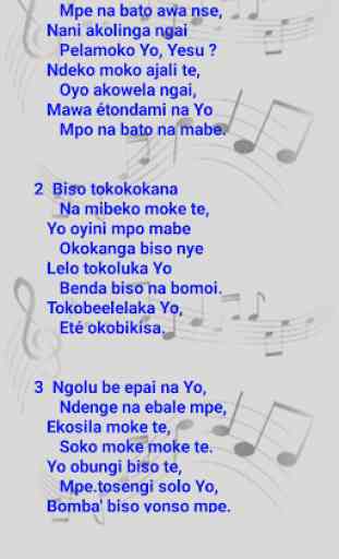 Cantiques Lingala 3