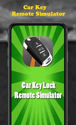 Car Lock Key Remote Control: Car Alarm Simulator 4