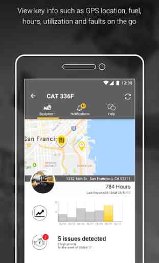 Cat® App: Fleet Management 2