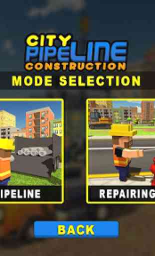 City Pipeline Construction Work : Plumber Game 2