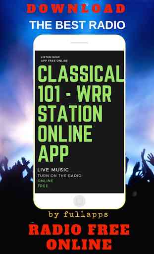 Classical 101 - WRR ONLINE FREE APP RADIO 1