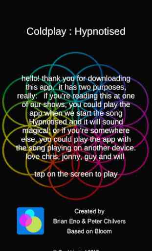 Coldplay : Hypnotised 1