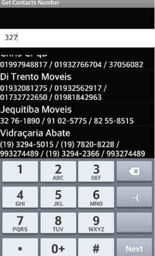 Contact Number Search 2
