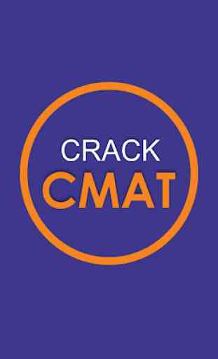 Crack CMAT Exam 1