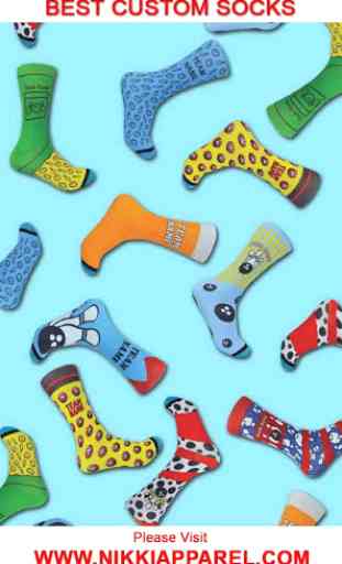 Custom Socks Nikkiapparel 1