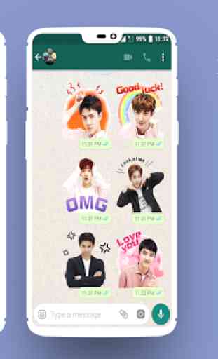 EXO Stickers for WhatsApp - WAStickerApps 1