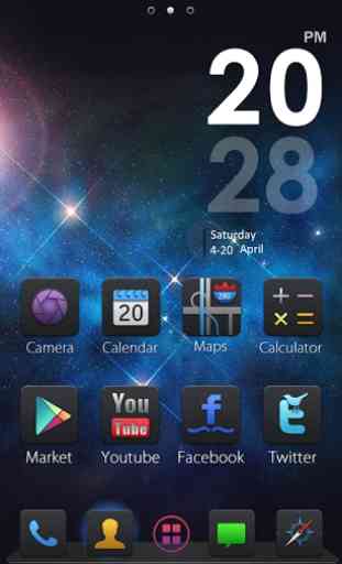 (FREE)Andy GO Launcher Theme 1