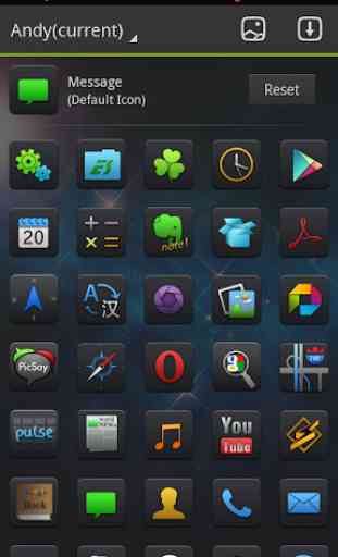 (FREE)Andy GO Launcher Theme 4