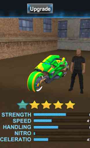 Future New York Motorcycle 3D 2