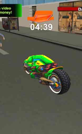 Future New York Motorcycle 3D 3