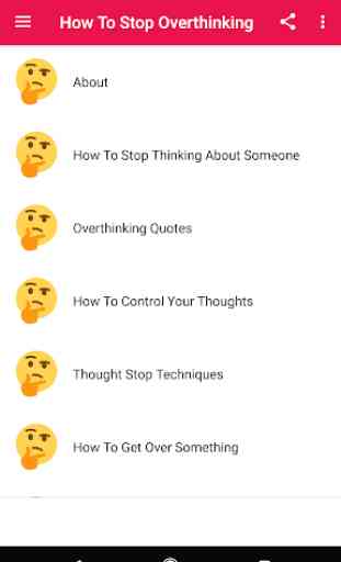How To Stop Overthinking 2