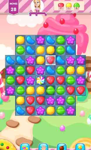 Jelly Candy Puzzle - Match 3 Game 3