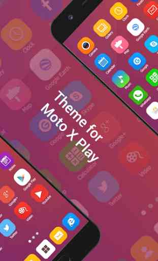 Launcher Themes for Motorola Moto X Play 4