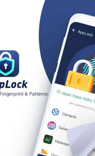 Lock App & Gallery, Fingerprint & PIN, iAppLock 1