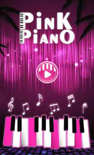 Love Piano Tiles Pink Butterfly Music 1