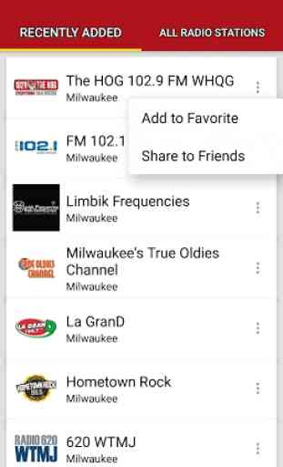 Milwaukee Radio Stations - USA 2