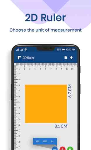 Mobile Ruler: Scale for Measure in cm,inch 4