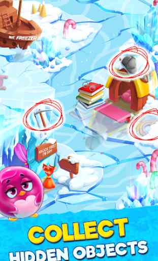 Penguin swap: match 3 games in a frozen world 2