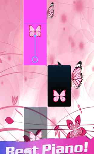 Piano Rose Tiles Butterfly 2019 2