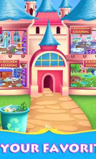 Princess Cleaning Haunted Castle 2
