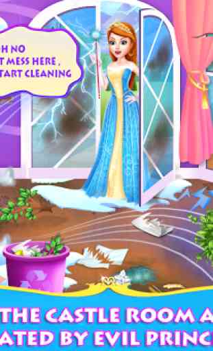 Princess Cleaning Haunted Castle 3