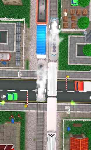Railroad Crossing Train Simulator Speed Train Game 3