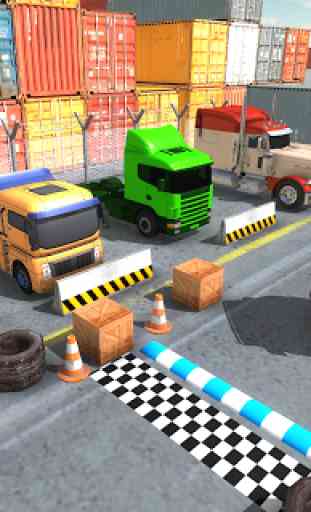 Real Semi Truck Parking Simulator 3D Game 2019 1