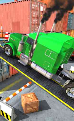 Real Semi Truck Parking Simulator 3D Game 2019 2