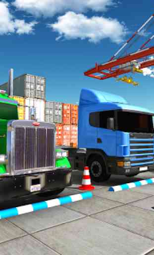 Real Semi Truck Parking Simulator 3D Game 2019 3