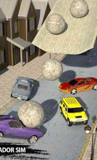 Reckless Car Driving: Rolling Ball Car Crash Drive 2