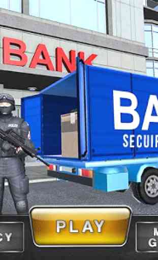 Security Van Driver USA Bank Cash Transport Sim 1