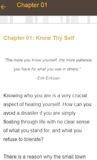 Self Healing Course 3