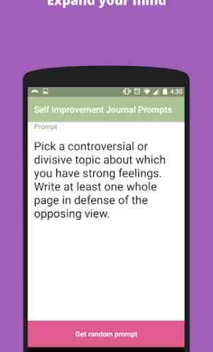 Self Improvement Writing Prompts 3