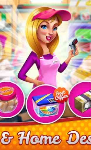 Shopping Fever Mall Girl Games Supermarket Cooking 1