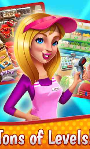 Shopping Fever Mall Girl Games Supermarket Cooking 4