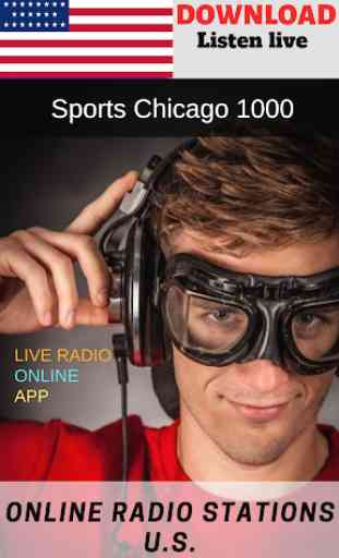 Sports Chicago 1000  ONLINE FREE APP RADIO 4