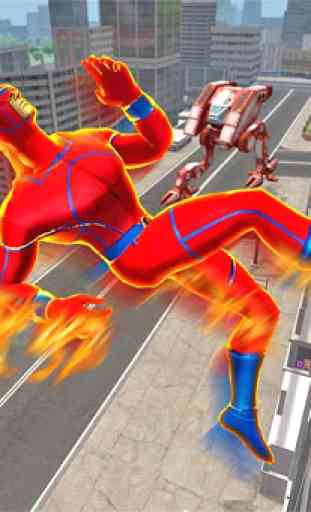 Super Robot Speed Hero: Fighting Game 1