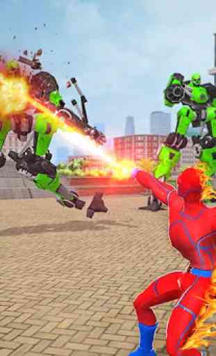 Super Robot Speed Hero: Fighting Game 4
