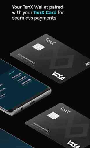 TenX - Bitcoin Wallet & Card 2