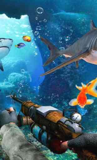 Underwater Spear Fishing Tiger Shark Games 4
