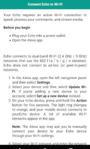 User guide for Echo 2
