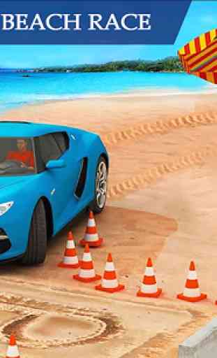Water Surfing Floating Car Racing Game 2019 1