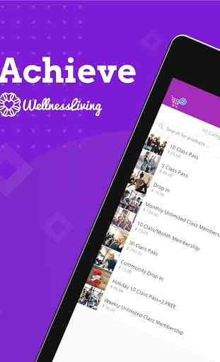WellnessLiving Achieve Client App 3