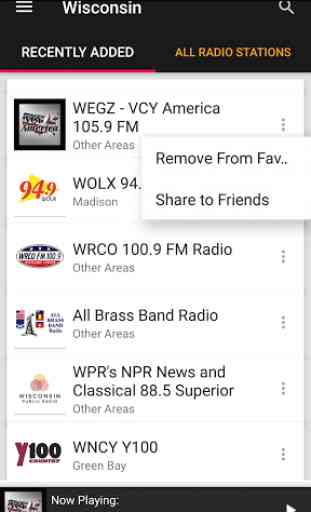 Wisconsin Radio Stations - USA 4