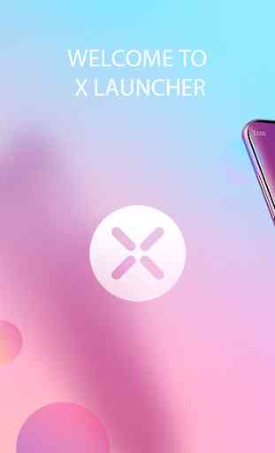 X Launcher:With OS12 Style Theme & Control Center 1