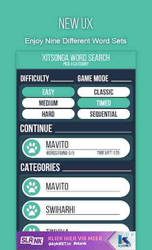 Xitsonga WordSearch 1