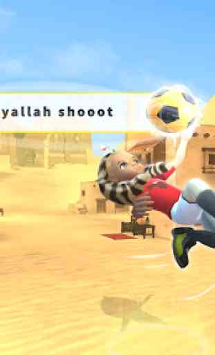 yalla shoot - Kick Soccer Football game 1