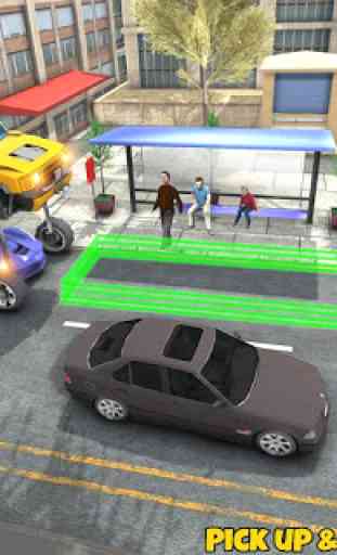 Yellow Cab City Taxi Driver: New Taxi Games 2