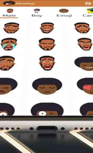 AfroEmoji : Your black and brown sticker and emoji 3